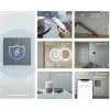 Sonoff Χωνευτός Διακόπτης Τοίχου Wi-Fi Φωτισμού Τριπλός με Πλαίσιο Γκρι