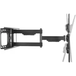 Brateck LPA49-463D LPA49-463D Βάση Τηλεόρασης Τοίχου με Βραχίονα έως 70" και 60kg