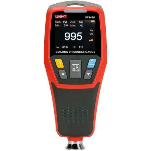 Uni-T Ψηφιακός Μετρητής Πάχους Υλικών Πάχους Χρώματος UT343D