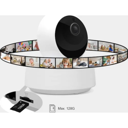 Sonoff GK-200MP2-B IP Κάμερα Παρακολούθησης Wi-Fi Full HD 1080p με Αμφίδρομη Επικοινωνία