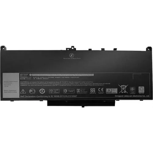 Powertech Συμβατή Μπαταρία για Dell Latitude E7270/E7470 με 5800mAh