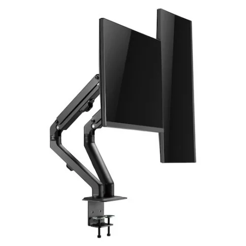 Brateck Βάση Γραφείου για 2 Οθόνες έως 27" με Βραχίονα (LDT45-C024)