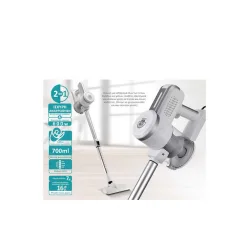 Bruno Ηλεκτρική Σκούπα 2 σε 1 Stick & Χειρός 600W Λευκή BRN-0133