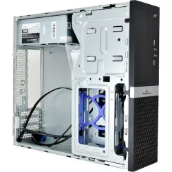 Powertech PT-1099 Mini Tower Κουτί Υπολογιστή Μαύρο