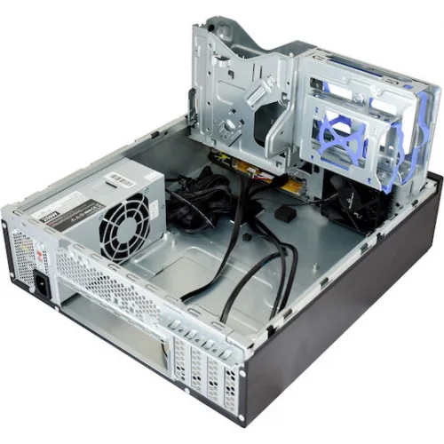 Powertech PT-1099 Mini Tower Κουτί Υπολογιστή Μαύρο