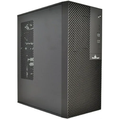 Powertech PT-1101 Mini Tower Κουτί Υπολογιστή Μαύρο