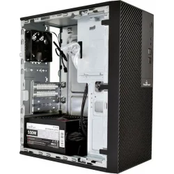 Powertech PT-1101 Mini Tower Κουτί Υπολογιστή Μαύρο