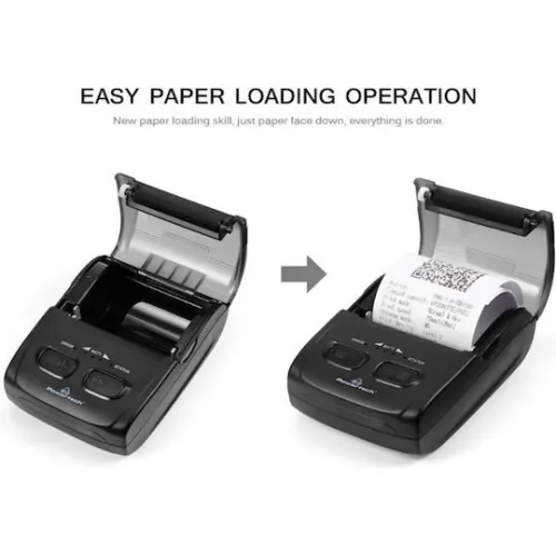 Powertech Θερμικός Εκτυπωτής Αποδείξεων Φορητός Bluetooth / USB