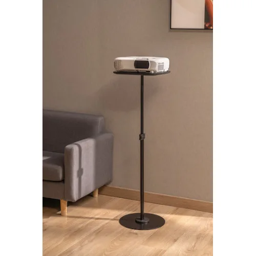 Brateck Βάση Projector Δαπέδου με Μέγιστο Φορτίο 6kg Μαύρη