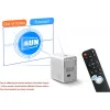 Powertech Projector LCD Full HD Λάμπας LED με Wi-Fi και Ενσωματωμένα Ηχεία