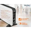 Bruno Θερμοπομπός Δαπέδου 2000W 61x38.5cm Λευκός