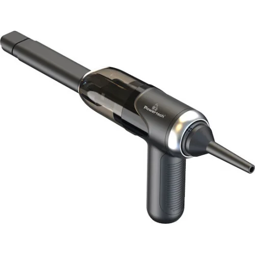 Powertech Σκουπάκι Αυτοκινήτου Στερεών με Ισχύ 60W Επαναφορτιζόμενο 12V