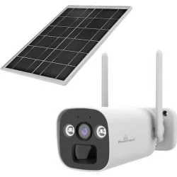 Powertech PT-1335 IP Κάμερα Παρακολούθησης 4G Full HD+ 4MP Αδιάβροχη Μπαταρίας με Αμφίδρομη Επικοινωνία και Φακό 2.8mm