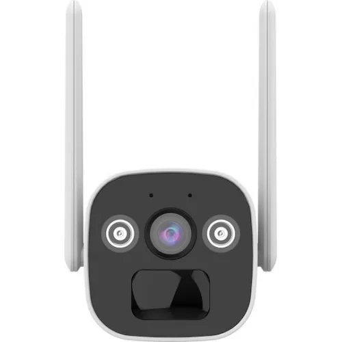 Powertech PT-1335 IP Κάμερα Παρακολούθησης 4G Full HD+ 4MP Αδιάβροχη Μπαταρίας με Αμφίδρομη Επικοινωνία και Φακό 2.8mm