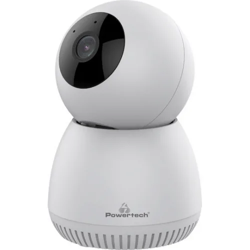 Powertech PT-1337 IP Κάμερα Παρακολούθησης Wi-Fi Full HD+ 3MP με Αμφίδρομη Επικοινωνία και Φακό 4mm