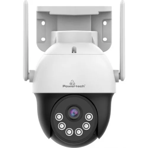 Powertech PT-1339 IP Κάμερα Παρακολούθησης Wi-Fi Full HD+ 3MP Αδιάβροχη με Αμφίδρομη Επικοινωνία και Φακό 4mm