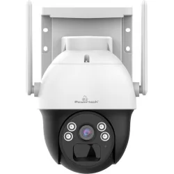 Powertech PT-1341 IP Κάμερα Παρακολούθησης Wi-Fi Full HD+ 4MP Αδιάβροχη Μπαταρίας με Αμφίδρομη Επικοινωνία και Φακό 4mm