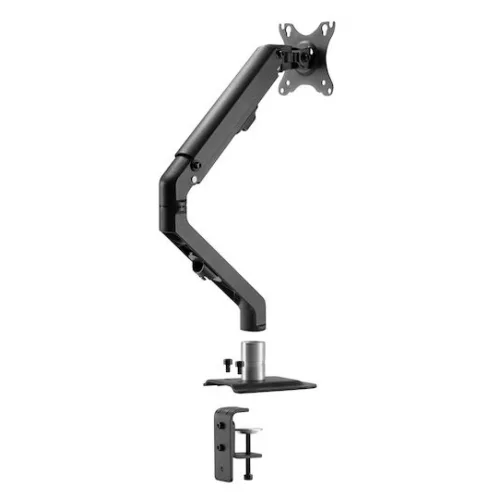 Powertech Βάση Γραφείου Οθόνης έως 27" με Βραχίονα (PT-1365)