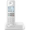 Philips D250 Ασύρματο Τηλέφωνο με Ελληνικό Μενού Λευκό