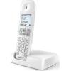 Philips D250 Ασύρματο Τηλέφωνο με Ελληνικό Μενού Λευκό