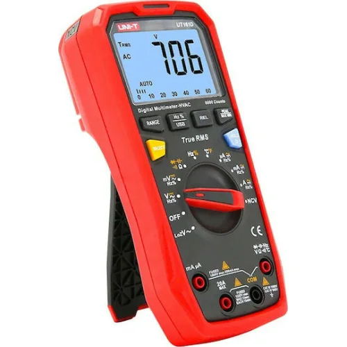 UNI-T ψηφιακό πολύμετρο UT161D, 1000V AC/DC, NCV, True RMS