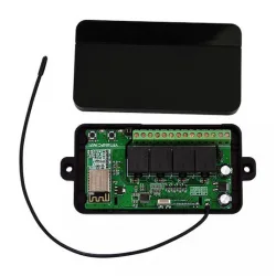 Powertech Δέκτης Τηλεχειρισμού 4 Καναλιών για Συναγερμούς RF 433MHz