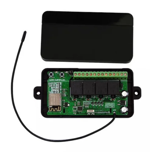 Powertech Δέκτης Τηλεχειρισμού 4 Καναλιών για Συναγερμούς RF 433MHz