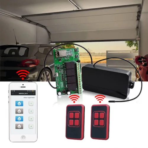 Powertech Δέκτης Τηλεχειρισμού 4 Καναλιών για Συναγερμούς RF 433MHz