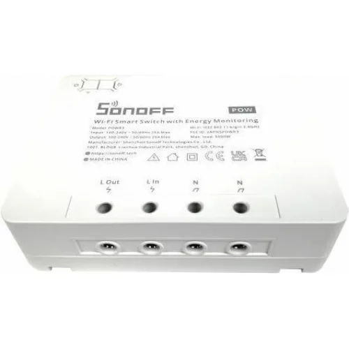 Sonoff Smart Ενδιάμεσος Διακόπτης Wi-Fi