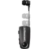 Powertech Klipp 2 In-ear Bluetooth Handsfree Ακουστικό Πέτου Γκρι