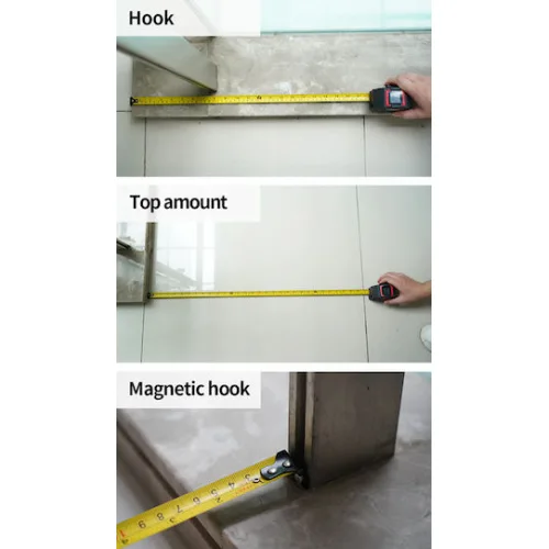 Uni-T Μετροταινία με Αυτόματη Επαναφορά και Μαγνήτη 5m