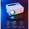 Powertech Projector LCD Full HD Λάμπας LED με Wi-Fi και Ενσωματωμένα Ηχεία