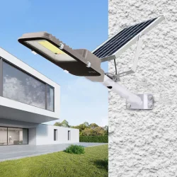 Powertech Στεγανός Ηλιακός Προβολέας LED 150W Ψυχρό Λευκό 6500K με Τηλεχειριστήριο IP65