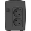 Powertech UPS Line-Interactive 1100VA 660W με 2 Schuko Πρίζες