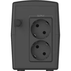 Powertech UPS Line-Interactive 1100VA 660W με 2 Schuko Πρίζες