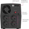 Powertech UPS Line-Interactive 1500VA 900W με 4 Schuko Πρίζες