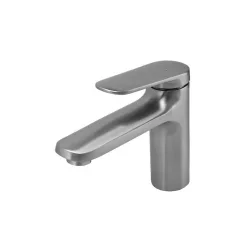 Bruno Αναμεικτική Μπαταρία Νιπτήρα Ασημί