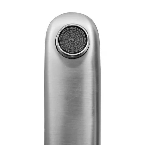 Bruno Αναμεικτική Μπαταρία Νιπτήρα Ασημί