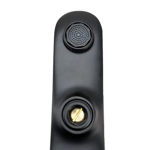 Bruno Αναμεικτική Μπαταρία Μπανιέρας Μαύρη