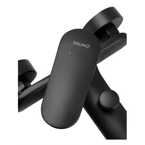 Bruno Αναμεικτική Μπαταρία Μπανιέρας Μαύρη