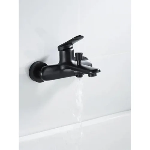 Bruno Αναμεικτική Μπαταρία Μπανιέρας Μαύρη