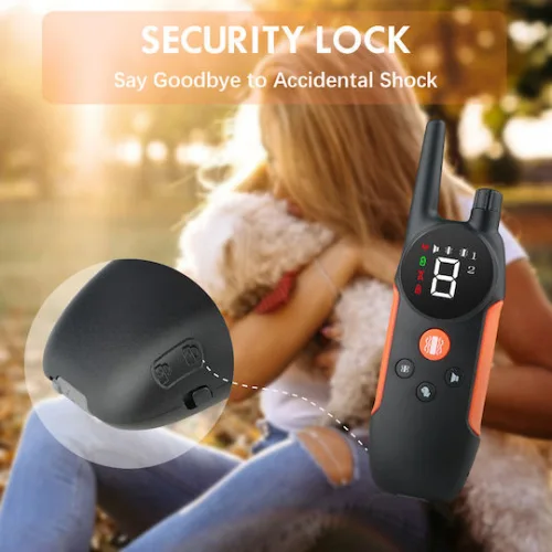 Powertech Ηλεκτρικό Κολάρο Εκπαίδευσης Σκύλου με Εμβέλεια 300m