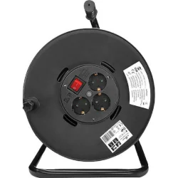 Powertech Μπαλαντέζα Καρούλι 3 Θέσεων με Καλώδιο 25m