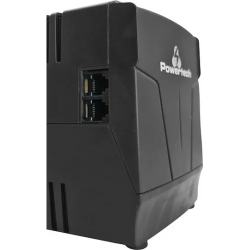 Powertech PT-AVR-1500 Compact Σταθεροποιητής Τάσης 1500VA με 3 Πρίζες Ρεύματος