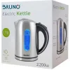 Bruno Βραστήρας 1.7lt 2200W Ασημί