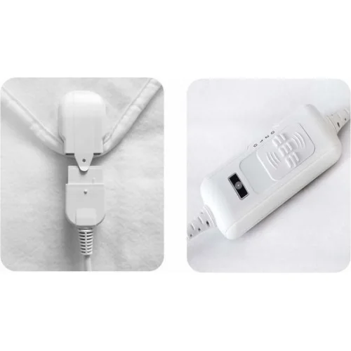 Bruno Μονό Ηλεκτρικό Υπόστρωμα Πλενόμενο Λευκό 60W 80x150εκ.