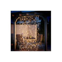 300 Λαμπάκια LED 4.1μ. x 250εκ. Λευκά USB τύπου Κουρτίνα 300 Λαμπάκια LED 4.1μ. x 250εκ. Λευκά USB τύπου Κουρτίνα