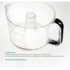 Bruno Ηλεκτρικός Στίφτης 40W με Χωρητικότητα 700ml Γκρι