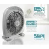 Bruno Ανεμιστήρας Box Fan 38W Διαμέτρου 32cm