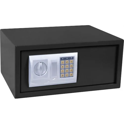 Powertech Χρηματοκιβώτιο Ξενοδοχείου με Ψηφιακό Κλείδωμα και Κλειδί Μ43xΠ35xΥ20cm Βάρους 11kg